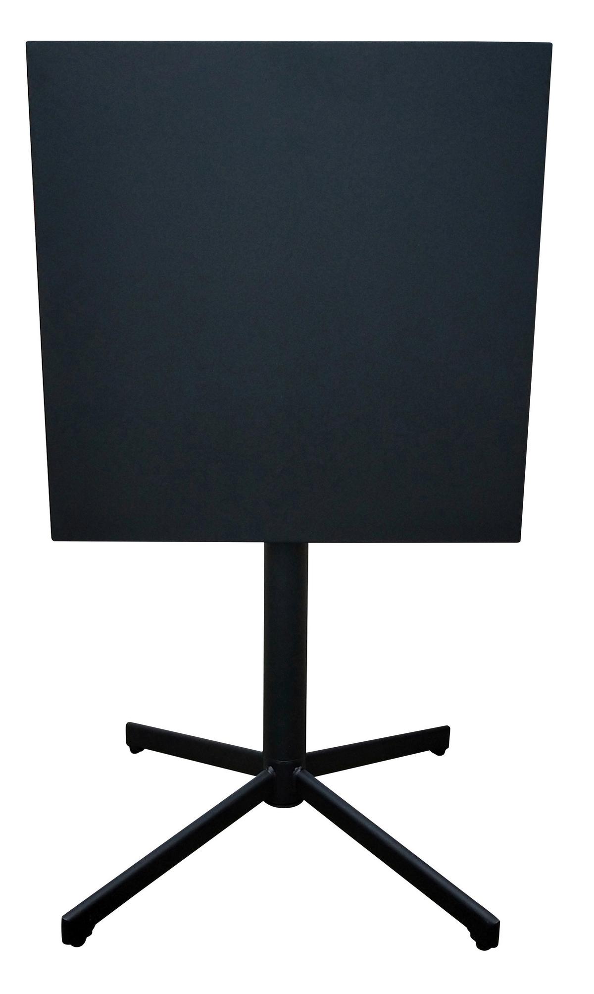 Gartentisch Katar aus Metall - Schwarz, Metall (60/71/60cm) - Mömax