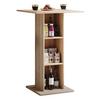 Barska Miza Standos, Hrast - hrast sonoma, Basics, leseni material (70/70/108cm) - MID.YOU