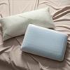 NEKKUSSEN CLOUD - Wit/Blauw, Textiel (60/40/12cm) - Premium Living