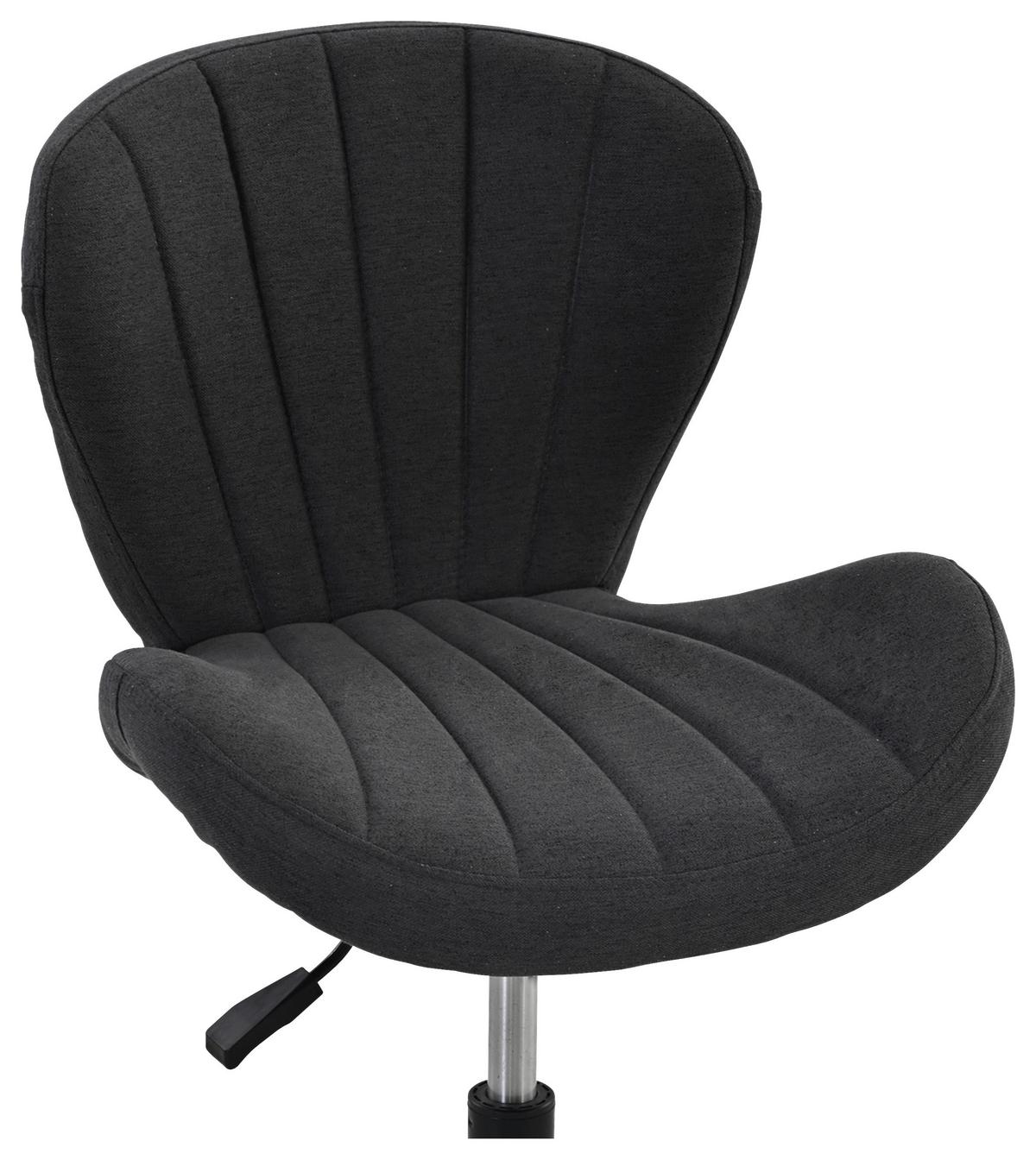 Klara 1 Uredska Stolica - siva/crna, Trend, metal/tekstil (58/84/56cm) - Modern Living