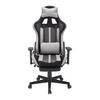GAMINGSTOL RACER II -EXKLUSIV- - grå/svart, Modern, metall/textil (63/114/62cm) - Mömax