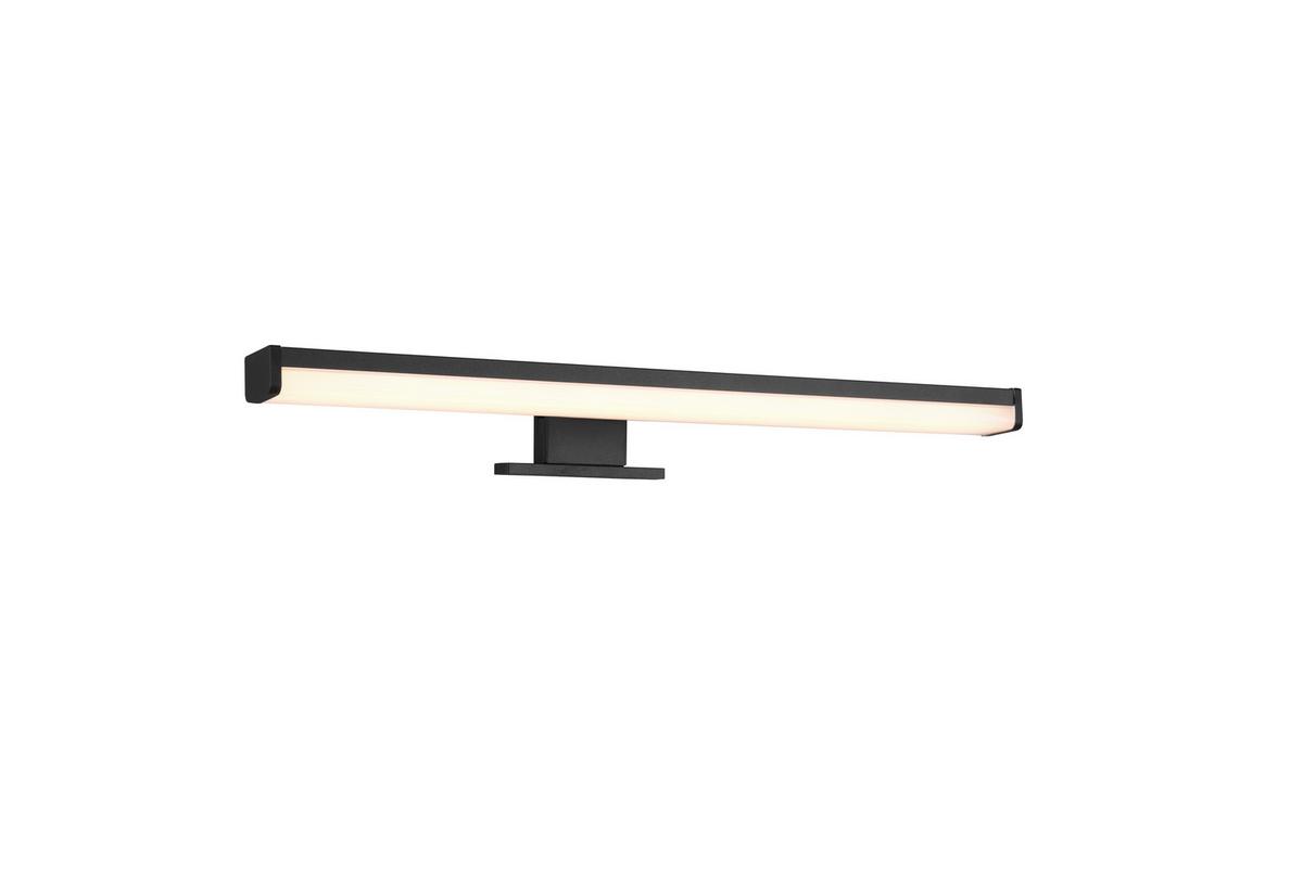 LED-Wandleuchte Lino Schwarz matt max. 7,5 Watt - Schwarz, Basics, Kunststoff (40/6/10,5cm) - Trio Leuchten