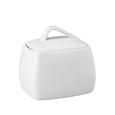 zuckerdose Opera in Weiß - Weiß, MODERN, Keramik (10/10/8cm) - Mömax modern living