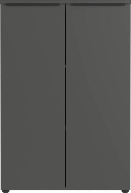 Aktenschrank Ribera Graphitfarben - Graphitfarben, MODERN, Holzwerkstoff (81/120/40cm) - Premium Living