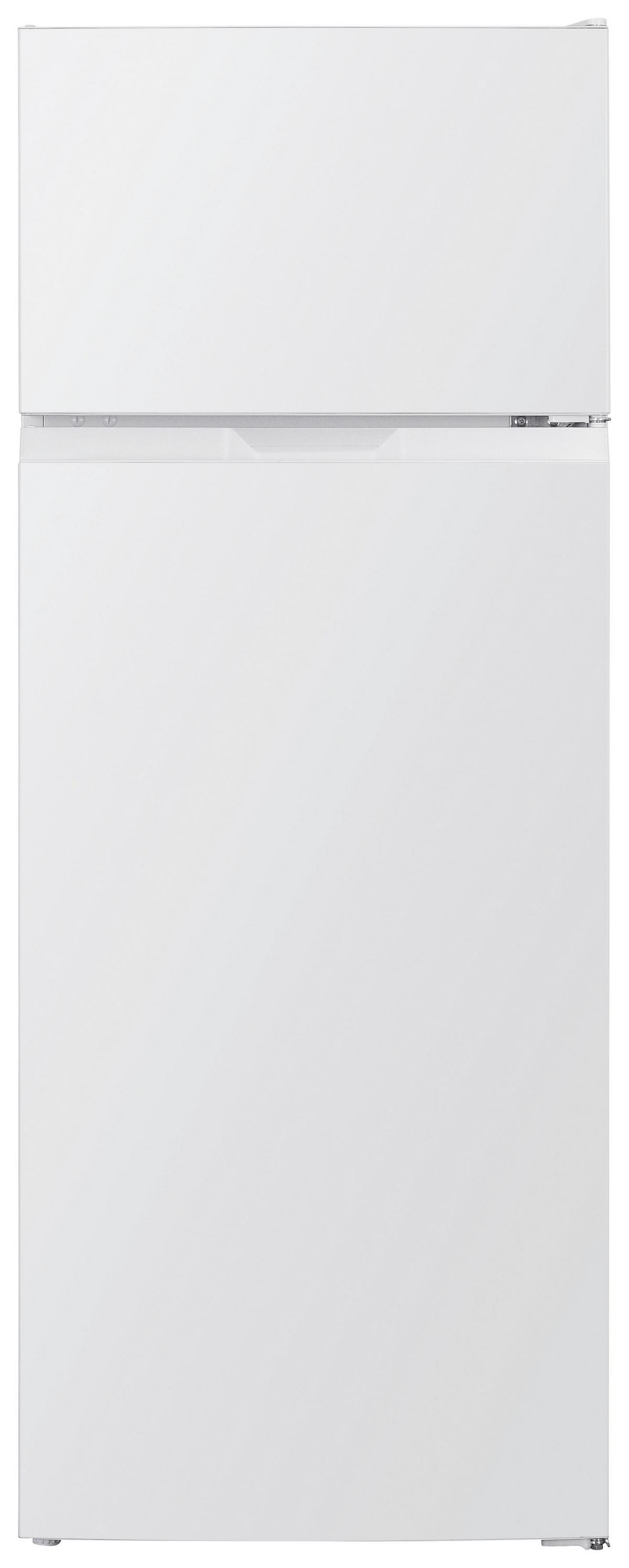 Kühl-Gefrier-Kombination SKHTMF55SWD Weiß - Weiß, Basics, Glas/Metall (55,5/143/54,5cm) - Mican