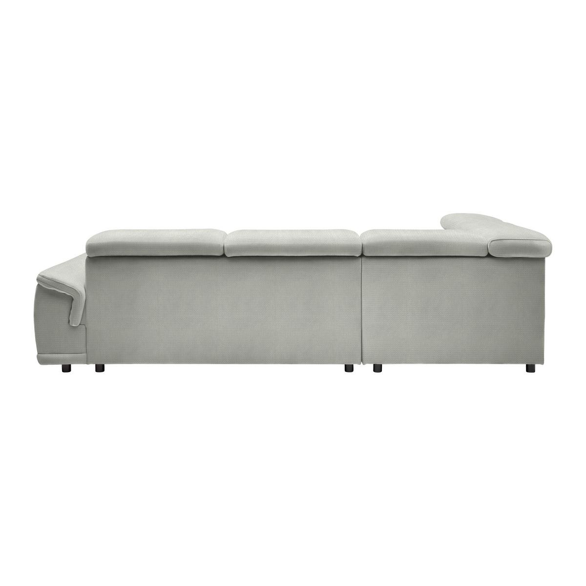 Ecksofa Gremio Links Sandfarben - Sandfarben/Schwarz, MODERN, Kunststoff/Textil (106/77-100/283-206cm) - Premium Living