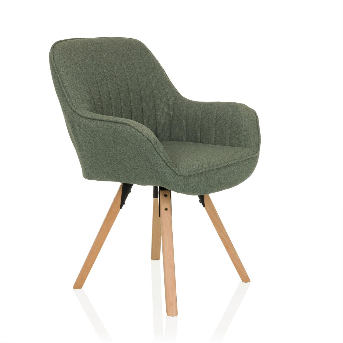 Naslanjač Scandi Soft, Metino Siva - metino siva/barve bukve, Moderno, tekstil/les (56/84/62cm) - MID.YOU