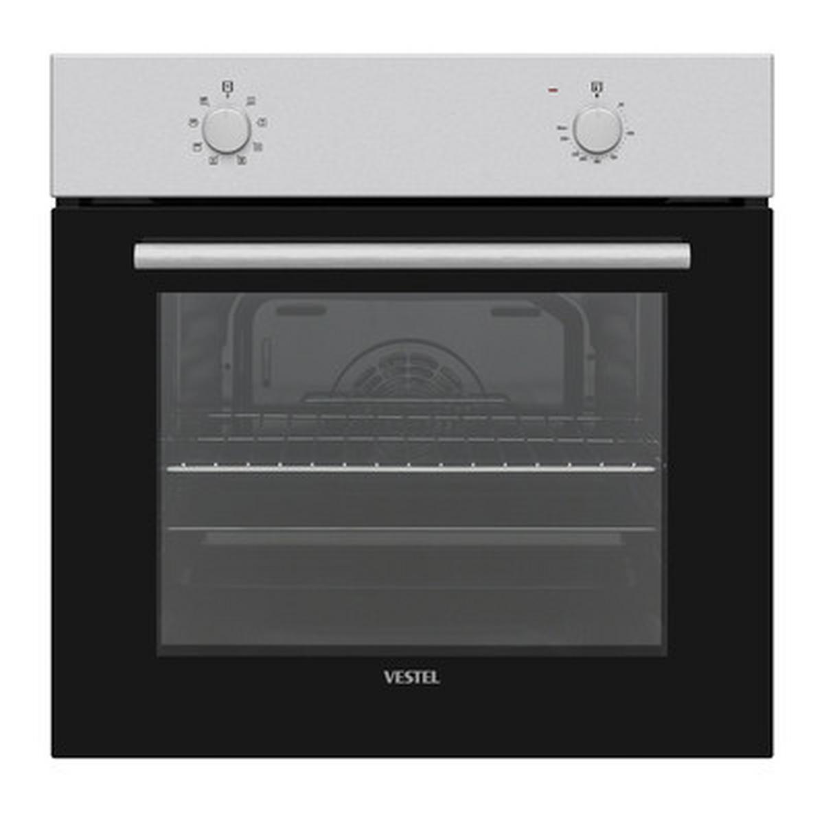 Küchenblock inkl. 5 E-Geräte IP3150 Weiß - Eichefarben/Schwarz, Trend, Holzwerkstoff/Metall (280cm) - Impuls