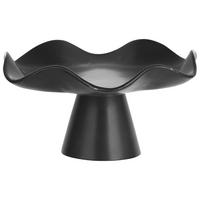 Dekoschale Morgana Schwarz - Schwarz, Keramik (25/13cm) - Mömax