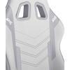 GAMINGSTOL PRINCE - vit/grå, Modern, textil/plast (67/126/67cm) - Dxracer