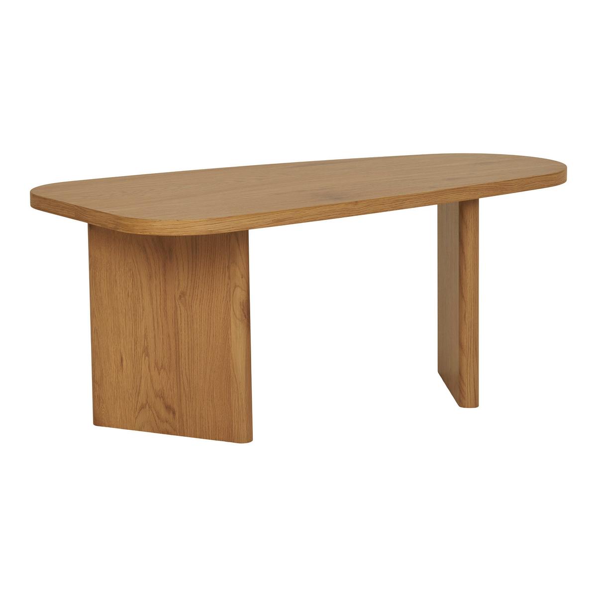 Couchtisch Melo Hellbraun ca. 100x50x41 cm - Naturfarben, Design, Holzwerkstoff (100/50/41cm) - MID.YOU