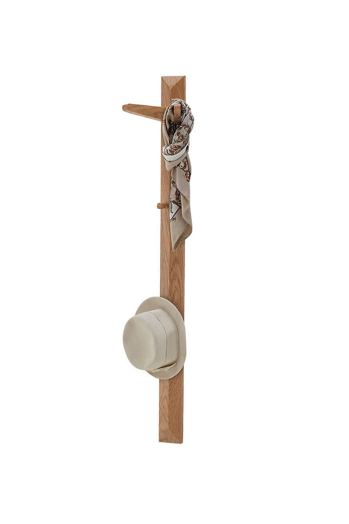 Garderobenpaneel Bantry in Eichefarben - KONVENTIONELL, Holz (27/120/20cm) - Mömax