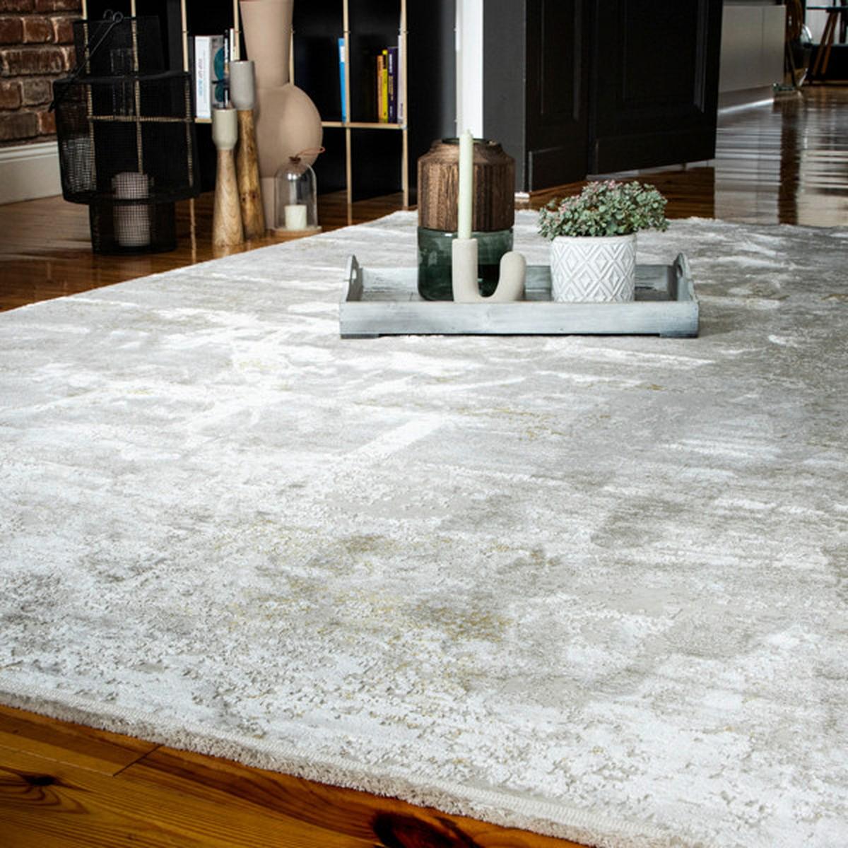 VINTAGE-TEPPICH MY NOBLESSE 808 - Taupe, Basics, Textil (120/170cm)