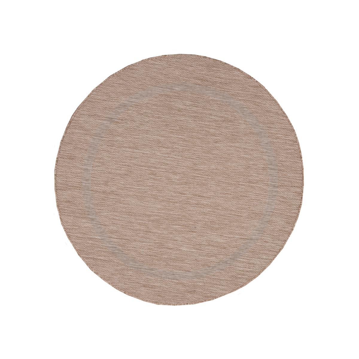 Flachwebeteppich Relax Beige Ø ca. 160cm - Beige, Basics, Textil (160cm) - Novel