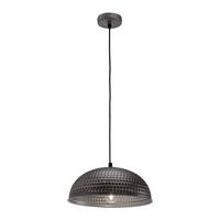 LAMPA WISZĄCA ALWINA - kolor srebrny/czarny, Modern, metal (30/119cm) - Modern Living