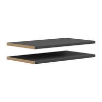 Einlegeboden Multistauraum Graphitfarben - Graphitfarben, Modern, Holzwerkstoff (66,9/2,2/36cm)