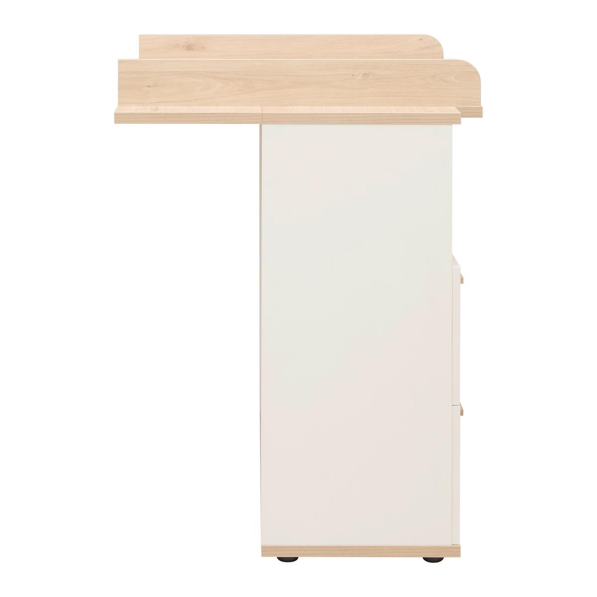 Wickelkommode Dolce Bambino Kaschmirfarben - Kaschmir, KONVENTIONELL, Holz/Holzwerkstoff (117/104/41-78cm) - Roba