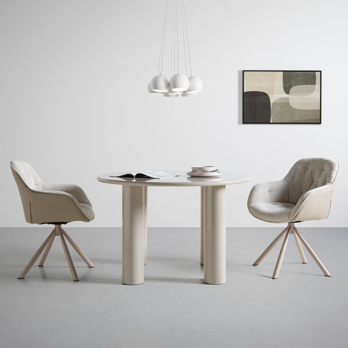 Esstisch Nora Kaschmir Holzwerkstoff - Kaschmir, MODERN, Holzwerkstoff (120/76/120cm) - Mömax