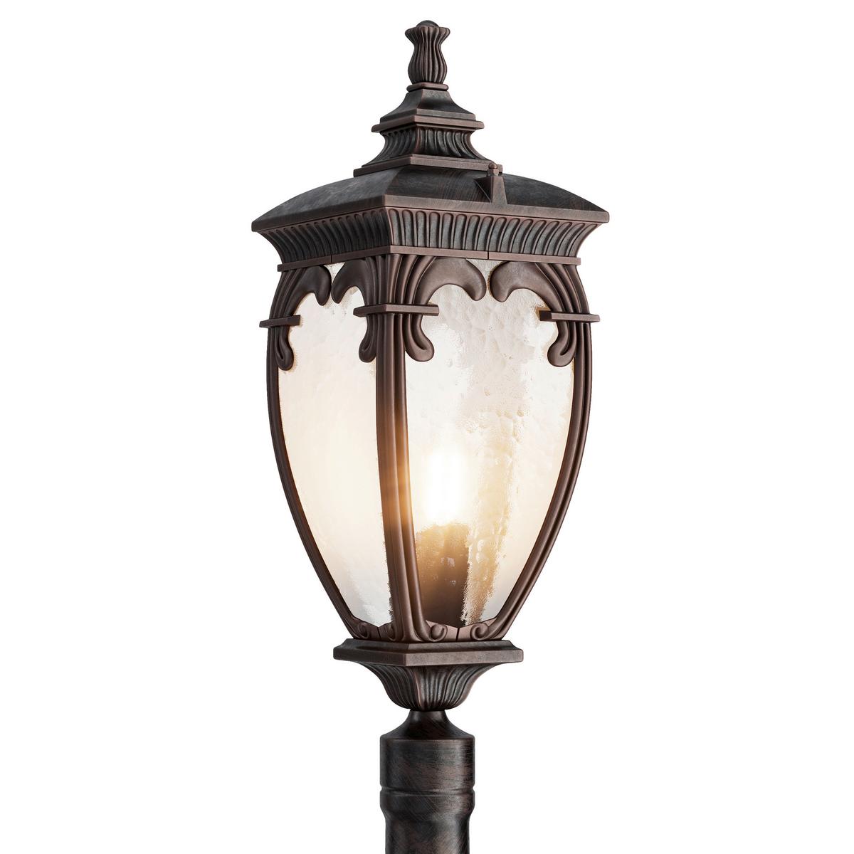 Außenstehleuchte Fleur Bronzefarben max. 60 Watt - Bronzefarben, Trend, Glas/Metall (113/113/15cm) - MAYTONI