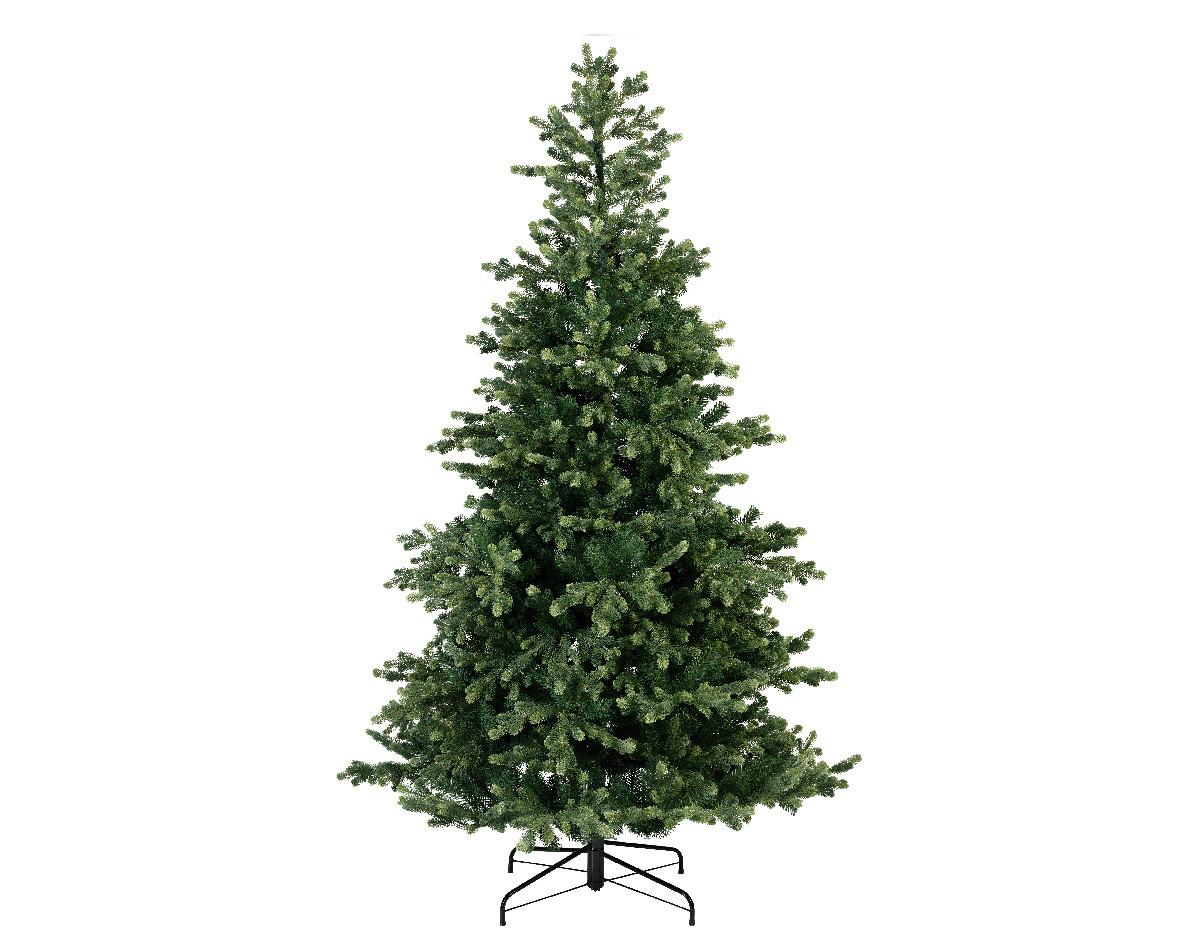 Műfenyő Geneva - zöld, Konventionell, műanyag/fém (126/210cm) - Mömax