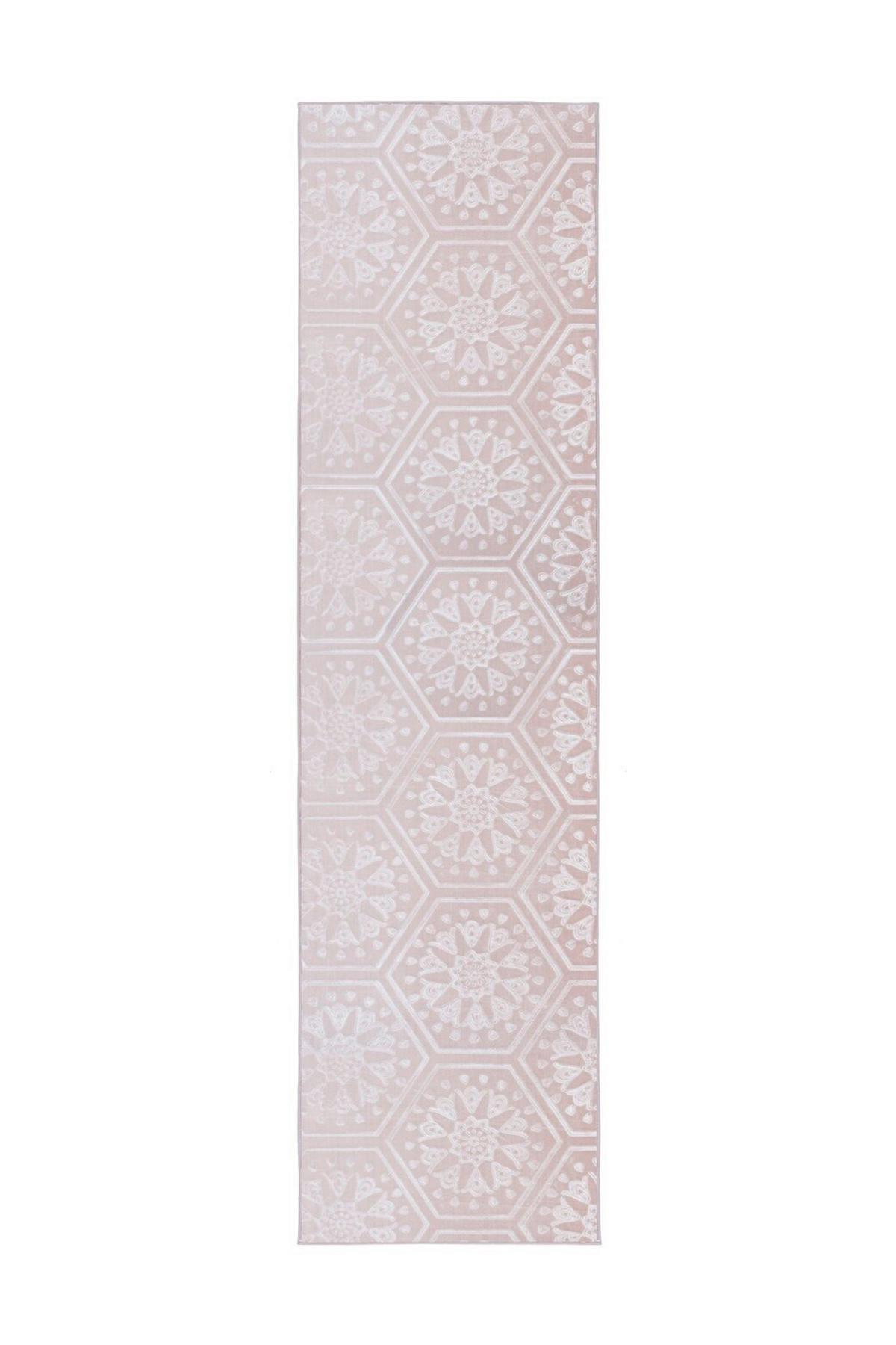 FLACHWEBETEPPICH MONROE 225 ROSA - Rosa, Konventionell, Textil (80/150cm) - Kayoom