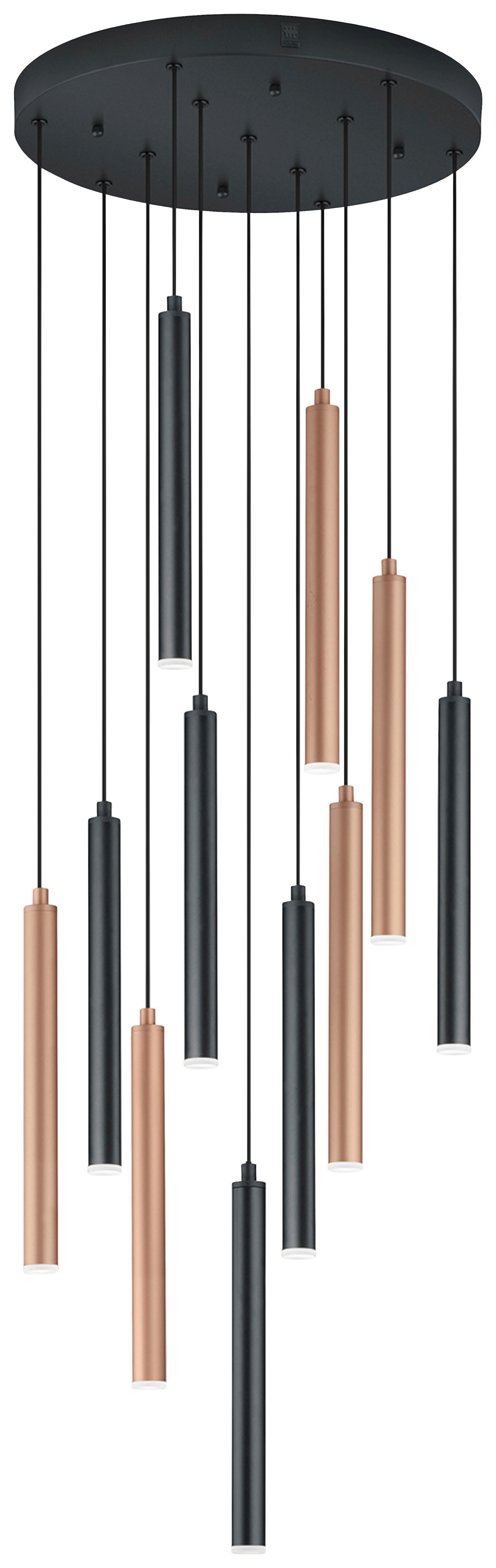 LAMPA WISZĄCA LED CALINA MR32169132 - czarny/biały, Design, tworzywo sztuczne/metal (40/150cm) - Musterring