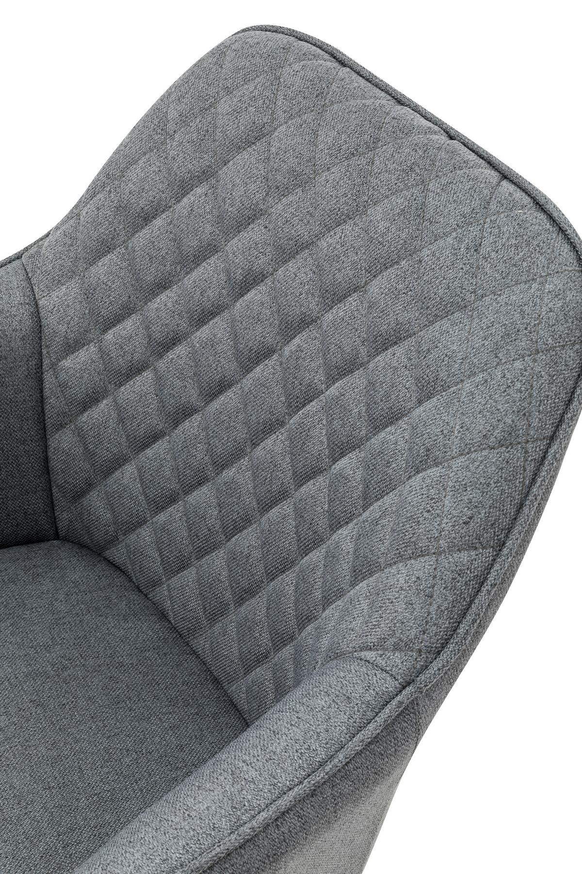 Set Naslanjačev Diamant, Siva, 2-Delni - siva/naravne barve, Moderno, tekstil/les (59/88/61cm) - Livetastic