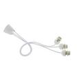 Kabel Za Visečo Svetilko Helga - bela, umetna masa (10/10/120cm) - Mömax modern living Kabel Za Visečo Svetilko Helga - bela, umetna masa (10/10/120cm) - Mömax modern living