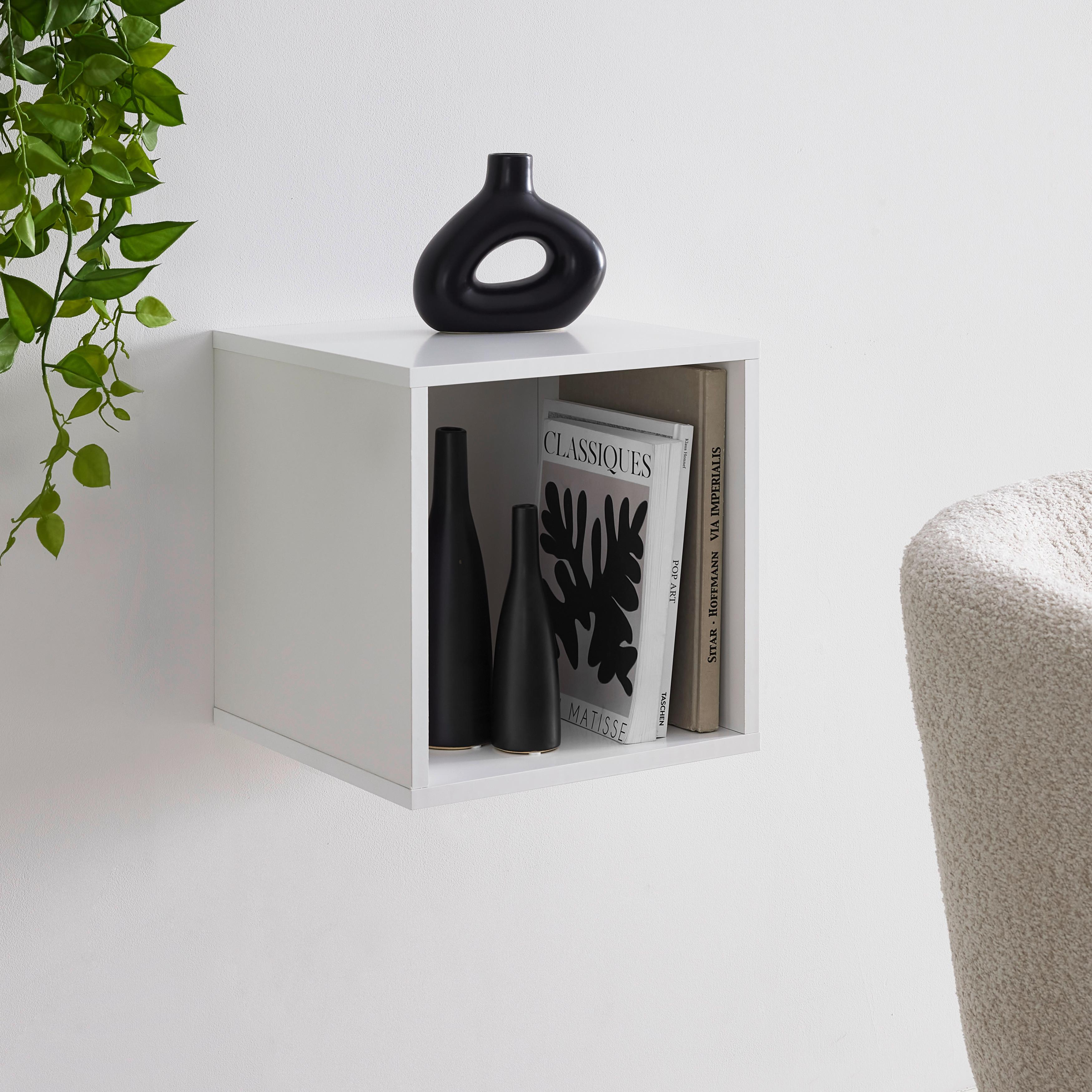 Box Lugo Weiß - Weiß, MODERN, Holzwerkstoff (35,2/35,2/34,4cm) - Mömax