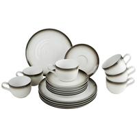 SERWIS KAWOWY TERRA CORSO - beżowy/brązowy, Lifestyle, ceramika (5kg) - Seltmann Weiden