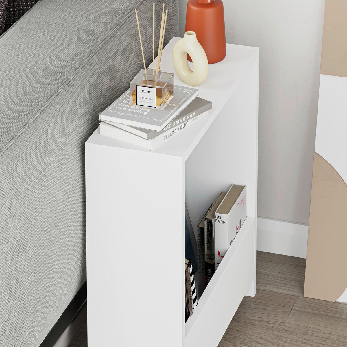 Mizica Simpi - bela, Design, leseni material (55/20/60cm) - Livetastic