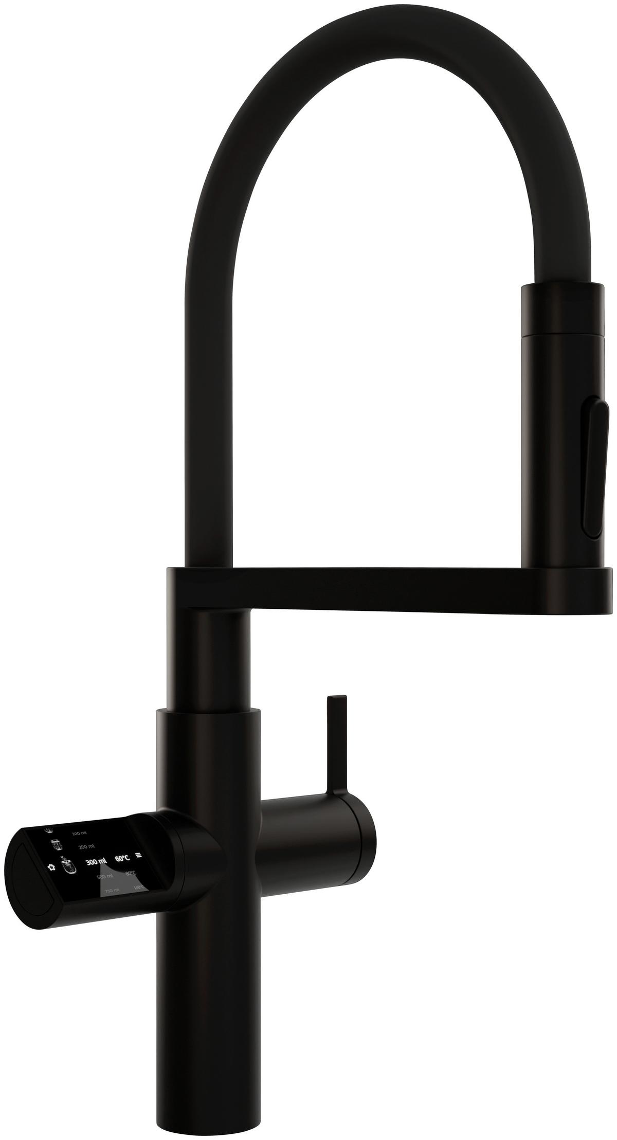 Küchenarmatur 31103110218 Schwarz - Schwarz, Basics, Kunststoff/Metall (20/43,9/51,60cm)