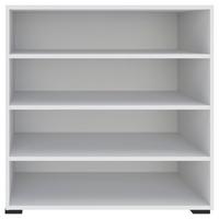 Regal Unit-Elements Maxi - bijela/crna, Moderno, drvni materijal (91,2/89,6/40cm) - Based