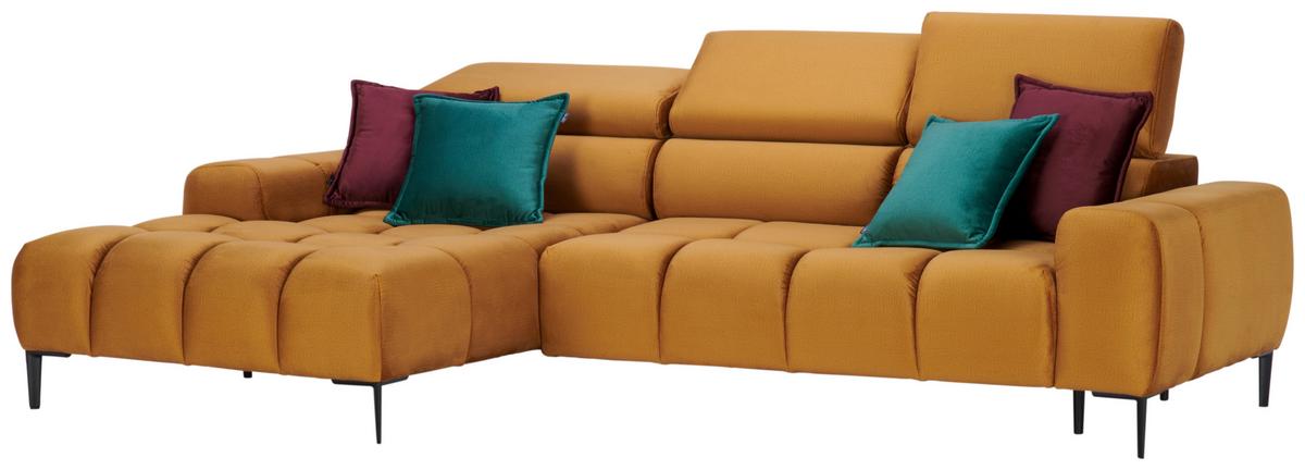 Coltar IMPERIA -EXKLUSIV- - galben curry, Design, textil (177/270cm) - Modern Living
