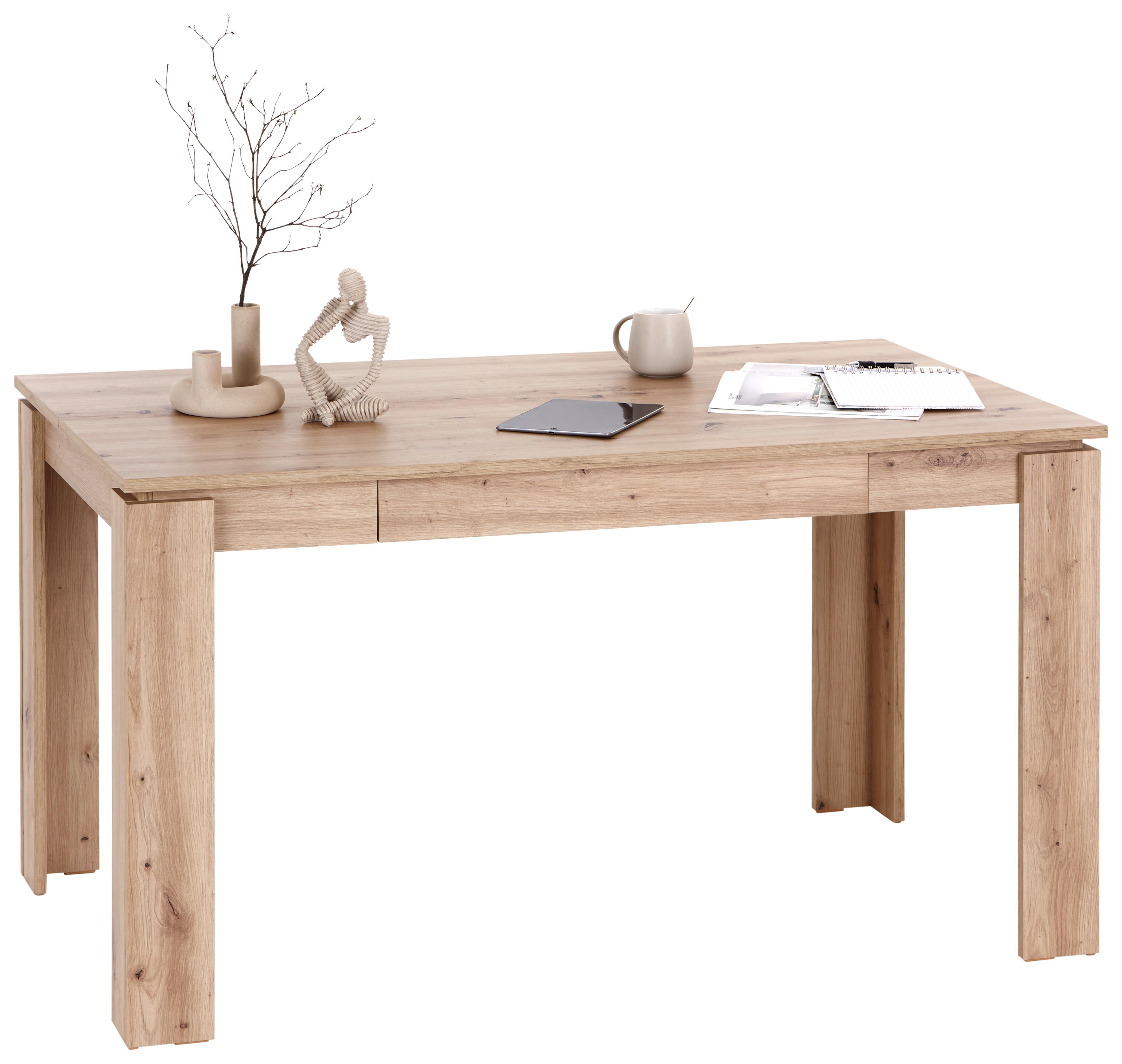 Stol Za Blagovaonicu Nadja - hrast Artisan, Moderno, drvni materijal (140/76/80cm) - Mömax