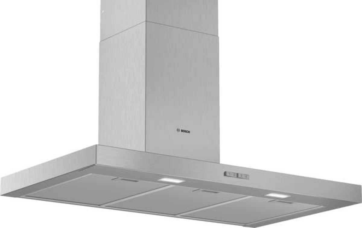 DUNSTABZUGSHAUBE DWB96BC50 - Edelstahlfarben, Lifestyle, Metall (90/63,5-107,5/50cm) - Bosch