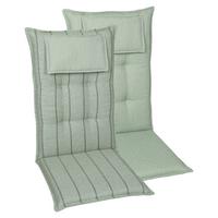 PODUSZKA NA FOTEL 23529 - szałwiowy, Design, tkanina (50/7/120cm) - Mömax