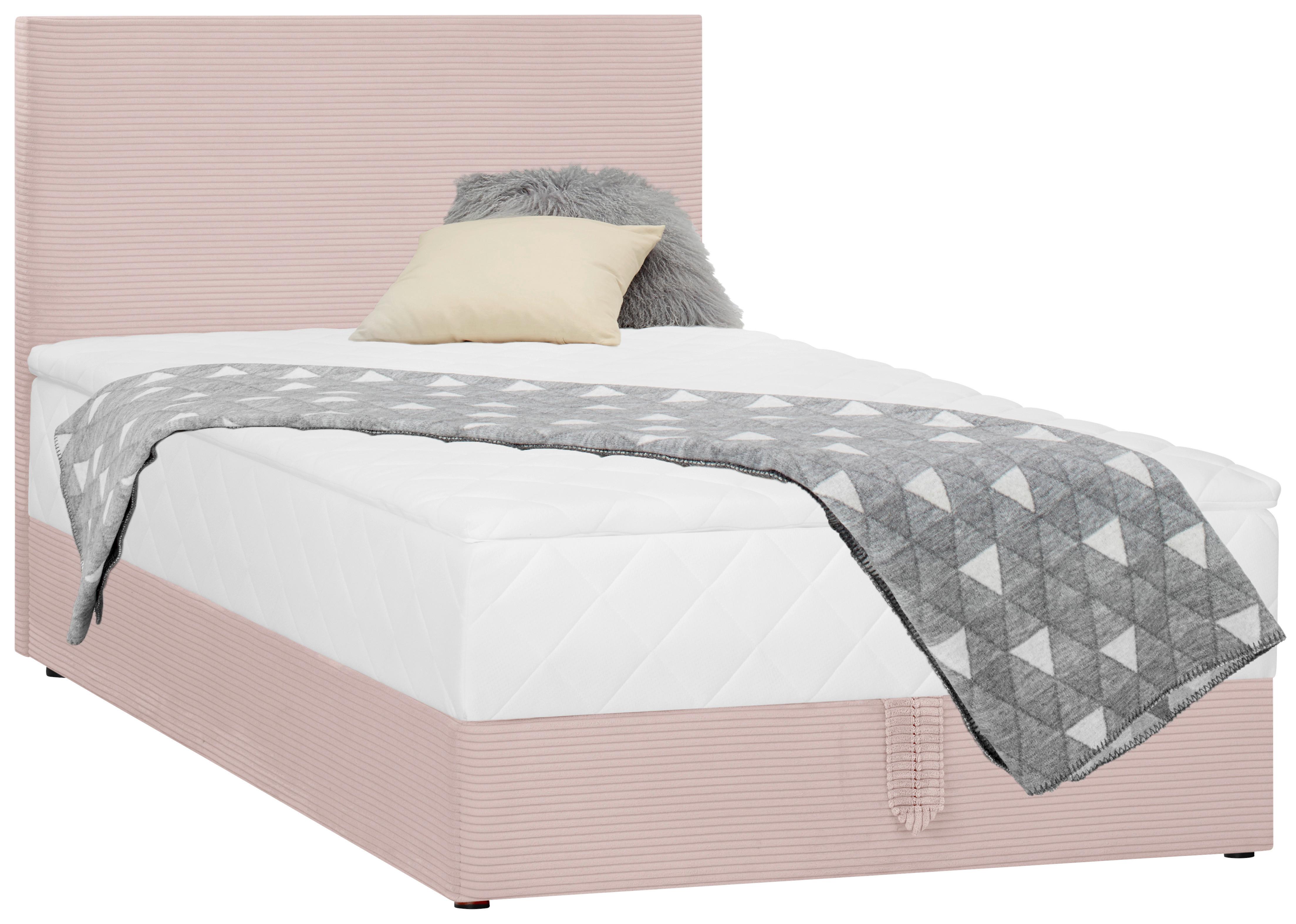 Pat Box Boxy - roz, Konventionell, textil (120/200cm) - Mömax