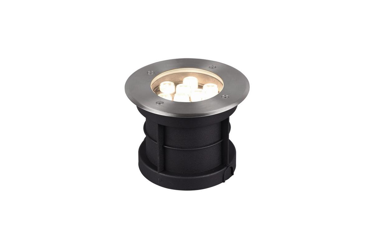 LED-Außenleuchte Belaja in Nickelfarben max. 9 Watt - Nickelfarben, Basics, Metall (16/12cm) - Trio Leuchten