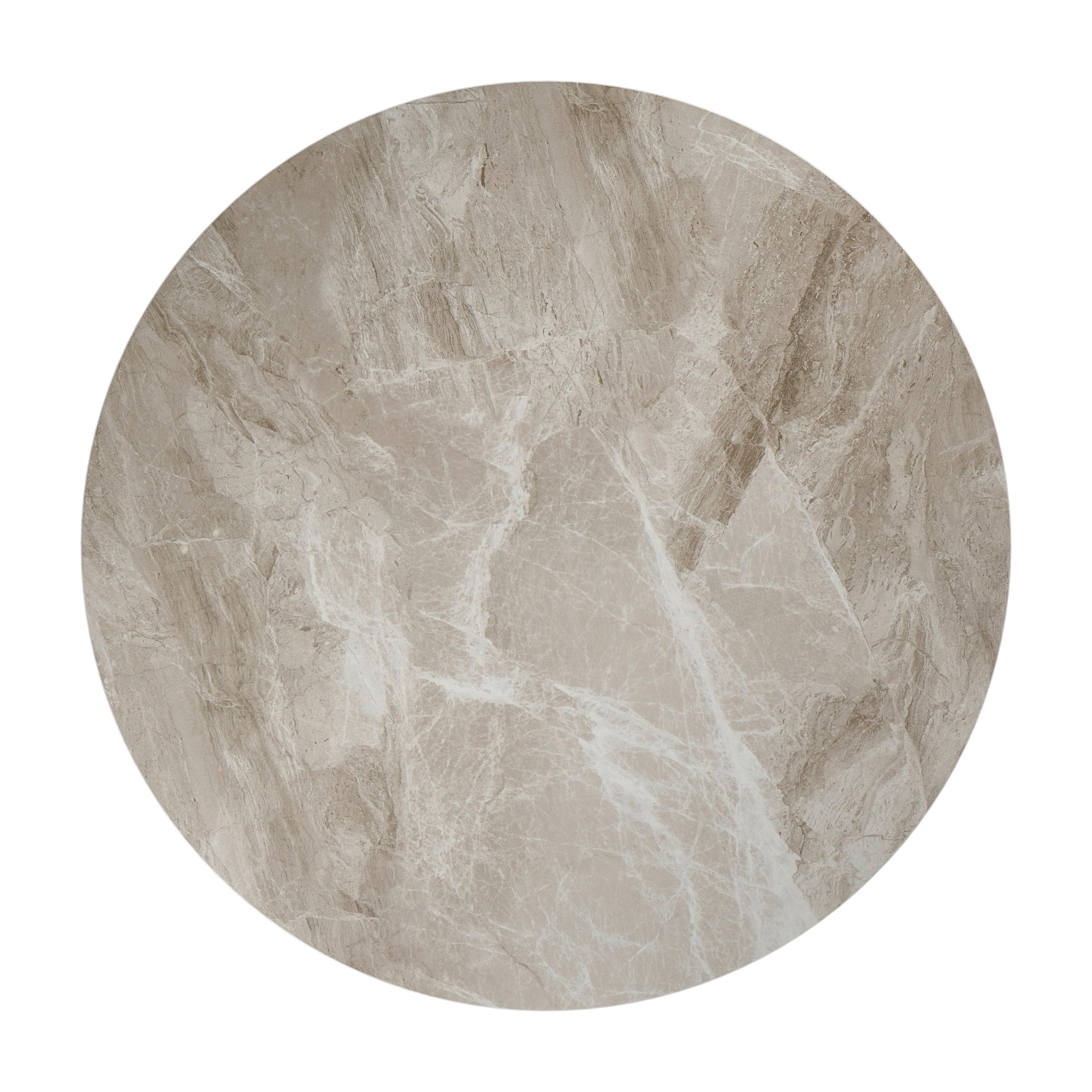 SOFFBORD PELA - grå/svart, Modern, metall/trämaterial (90/45cm) - Bessagi Home