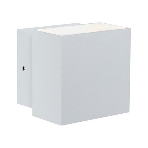 LED-Wandleuchte Cybo in Weiß max. 3 Watt - Weiß, Basics, Metall (10/9,3/10cm) - Paulmann