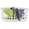 Wäschekorb Springfield Weiß - Weiß, Kunststoff (39/59/24cm) - Mömax modern living Wäschekorb Springfield Weiß - Weiß, Kunststoff (39/59/24cm) - Mömax modern living