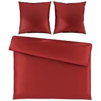 Bettwäsche Alex Uni XXL ca. 200x220cm - Terracotta, MODERN, Textil (200/220cm) - Premium Living