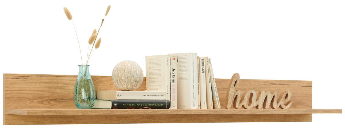 Zidna Polica Power - Moderno, drvni materijal (127,5/16/17,6cm) - Modern Living