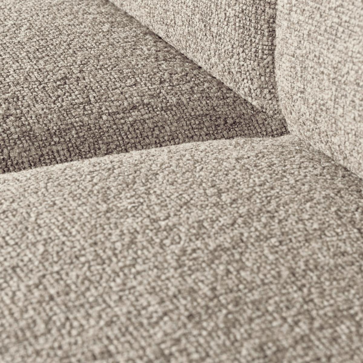Sofaelement Mojo Beige B: 84cm - Beige/Schwarz, Design, Kunststoff/Textil (84/74/97cm) - Livetastic