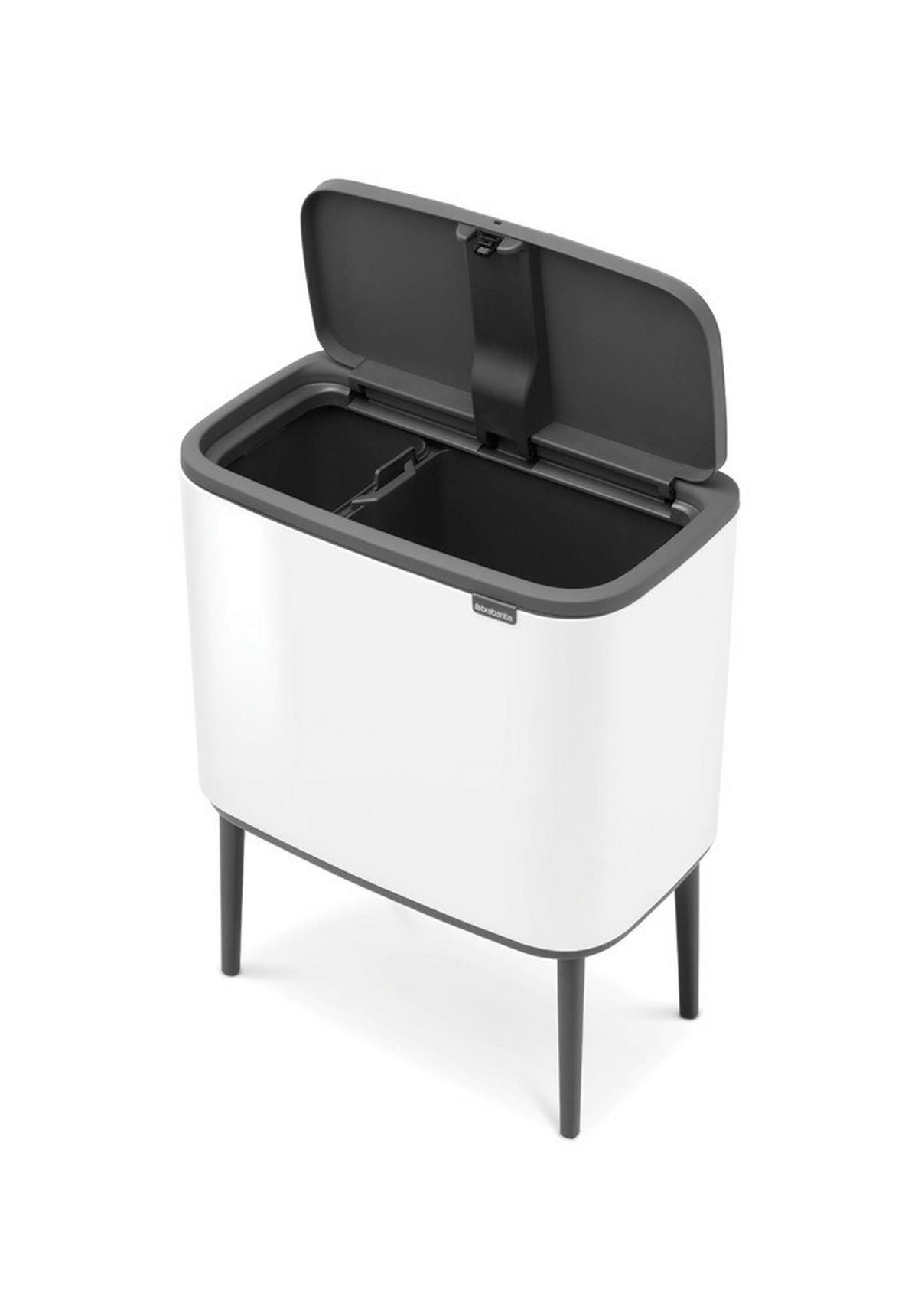 KOSZ NA ODPADY 313547 - biały, Design, tworzywo sztuczne/metal (54/68/31,5cm) - Brabantia
