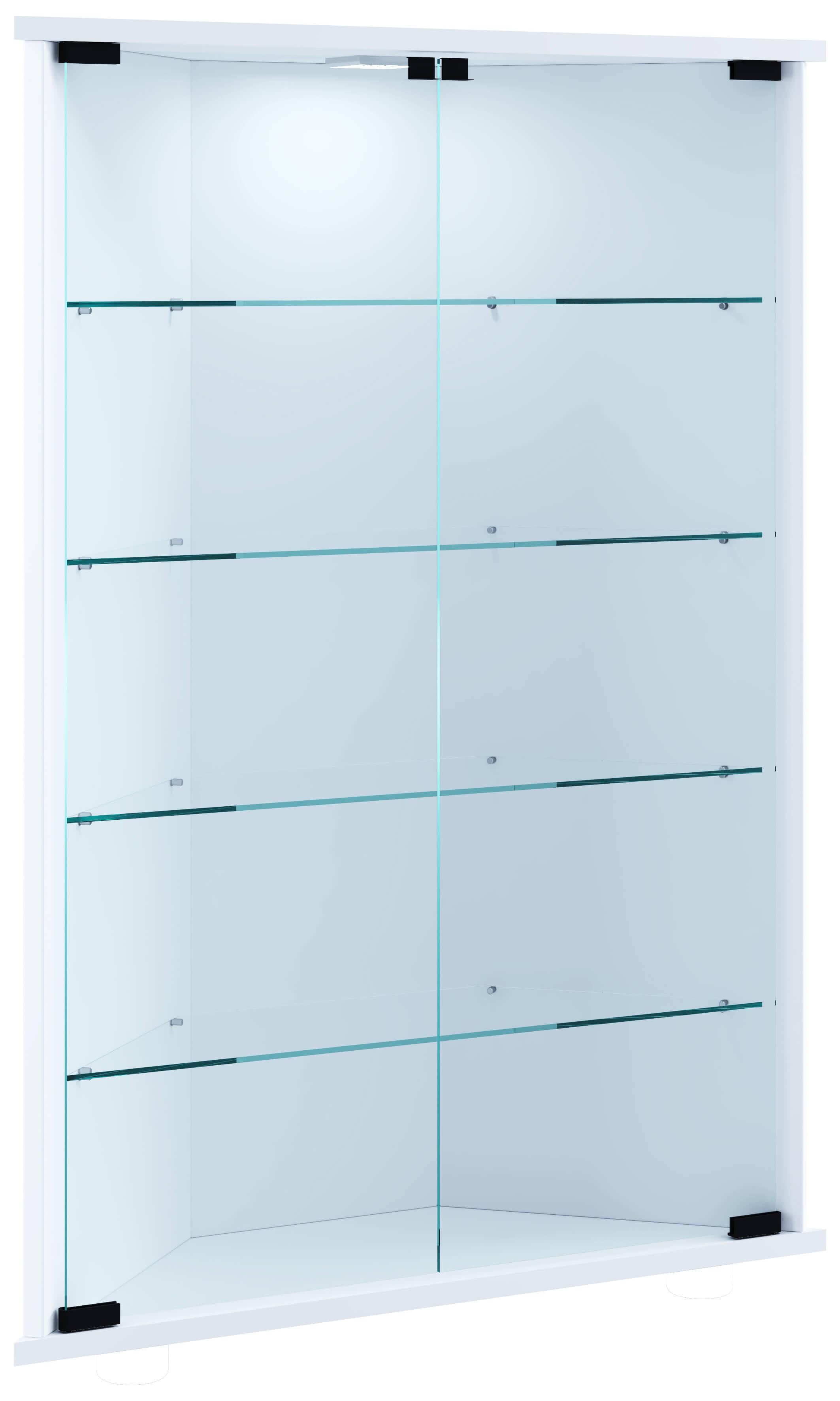 Vitrină Pe Colț Vecko - Konventionell (68/88/23cm) - MID.YOU