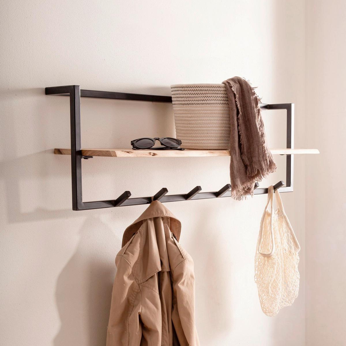 GARDEROBE WL7.406 - Akaziefarben, Design, Holz (100/32/25cm) - Livetastic