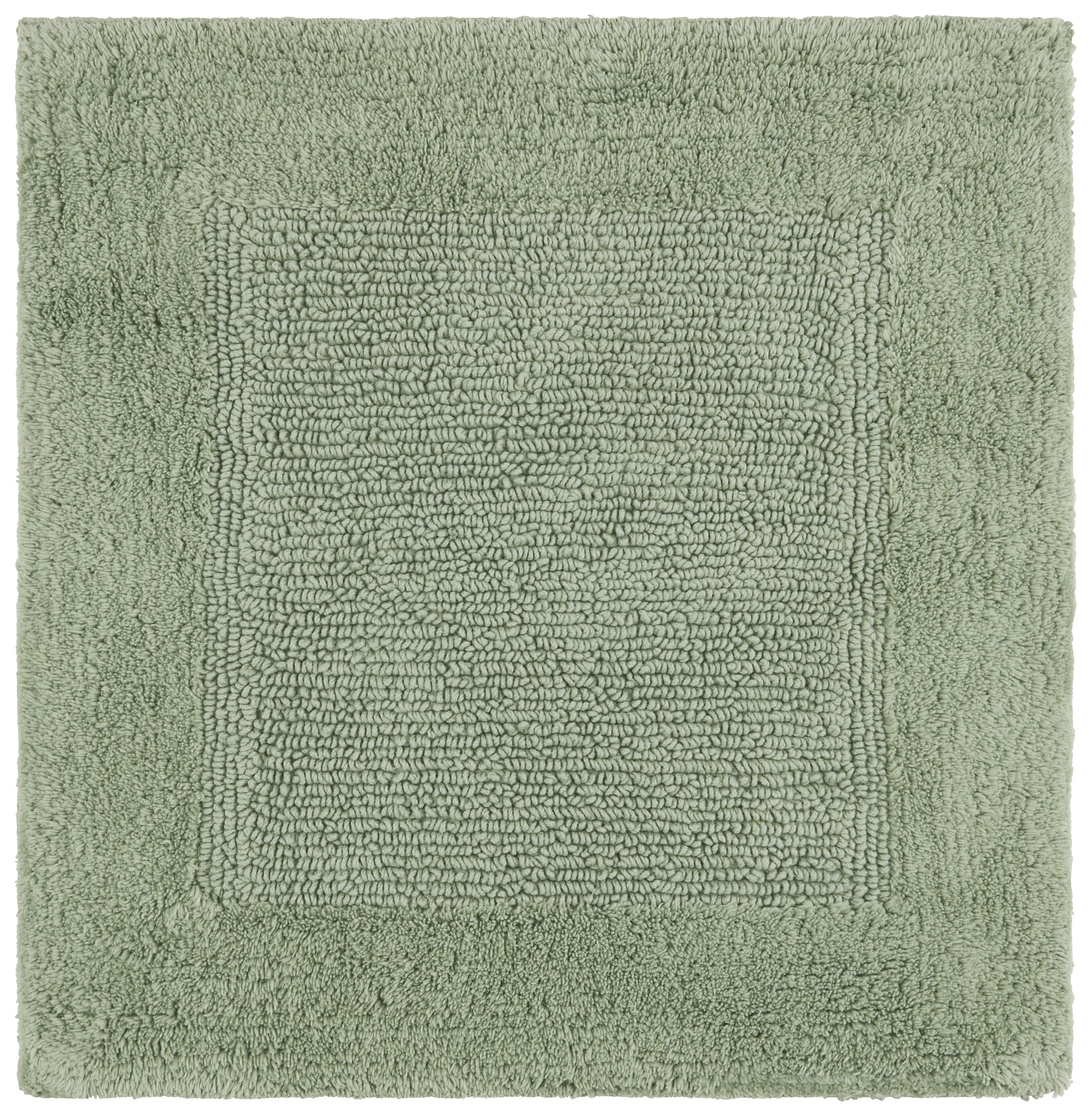 Fürdőszobaszőnyeg Karen - világoszöld, Konventionell, textil (50/50cm) - Premium Living