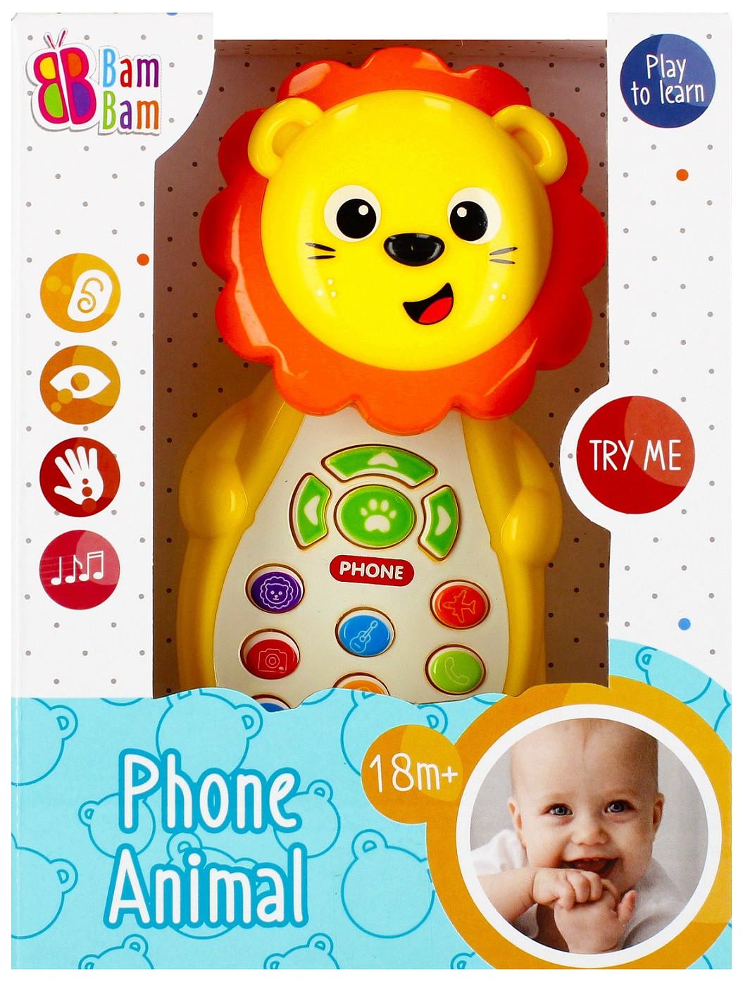 Játéktelefon Bambam - (9/14/6cm)
